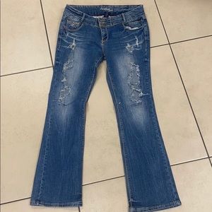 Amethyst Holey Jeans